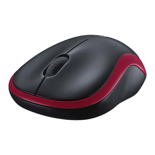 Logitech M185 Kablosuz Kırmızı Mouse - Resim 6