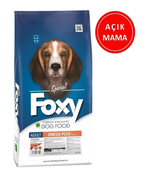 Foxy 25/16 Somonlu Yetişkin Köpek Maması 1 Kg AÇIK ürün görseli 1