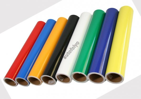 Sarı Folyo Kendinden Yapışkanlı PARLAK 61 CM X 6 METRE - Resim 2