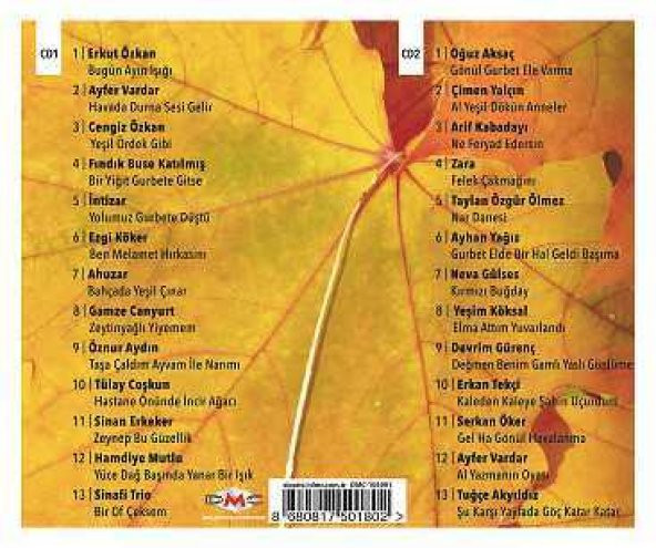 TÜRKÜLERE KALAN 2 - ÇEŞİTLİ SANATÇILAR (2 CD) (2020) - Resim 2
