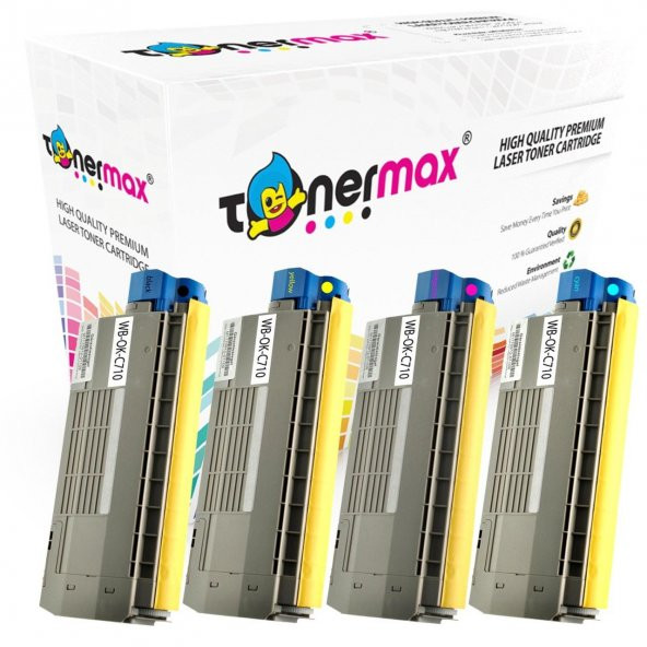 Oki C711n Muadil Toneri Set CMYK - Resim 3