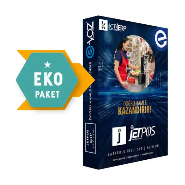 Jetpos Erp Eko Paket Hızlı Satış Yazılımı ürün görseli 1