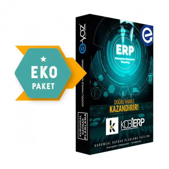 Kobierp Eko Paket Erp Yazılımı ürün görseli 1