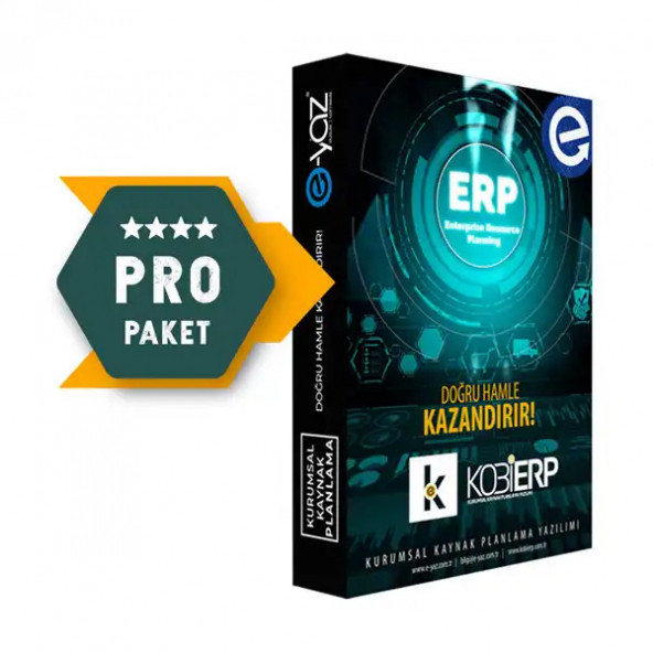 Kobierp Pro Paket Erp Yazılımı ürün görseli 1