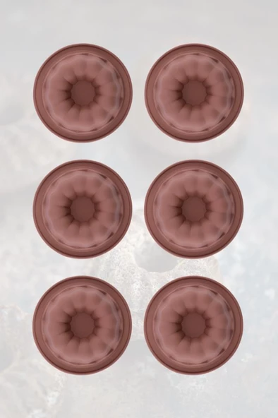 SİLİCOLİFE FAVORİ KEK KALIBI, 6'LI - Resim 10