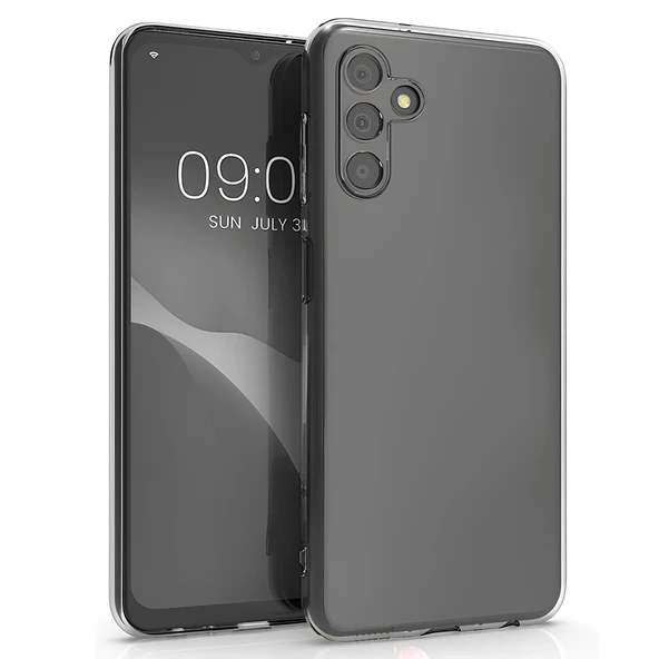 Samsung Galaxy M34 Premium Silikon Kılıf Şeffaf ürün görseli 1