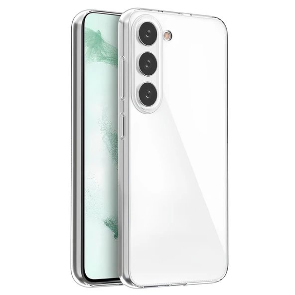 Samsung Galaxy S23 Premium Silikon Kılıf Şeffaf ürün görseli 1