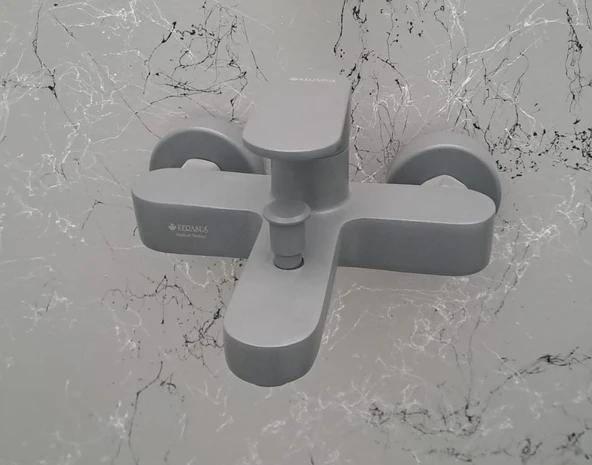KERASUS ELVİN SERİSİ - MİX BANYO BATARYASI 35Ø ANTRASİT GRİ ürün görseli 1