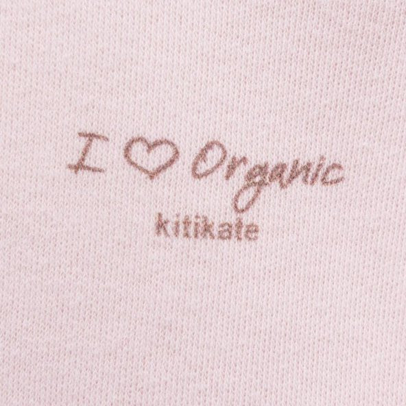 KitiKate Organik Basic Kruvaze Uzun Kol Body 77268 Pembe - Resim 3