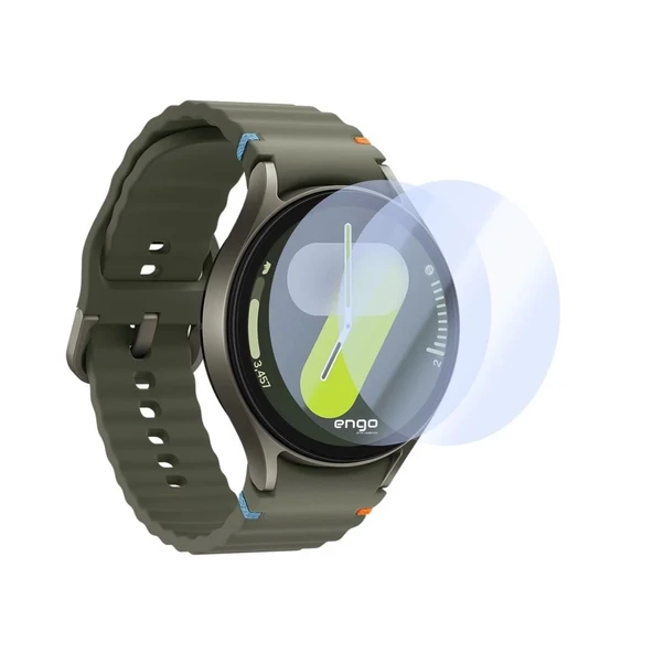 Samsung Galaxy Watch 7 40mm  Uyumlu 3 Adet Şeffaf Ekran koruyucu Nano Jelatin ürün görseli 1