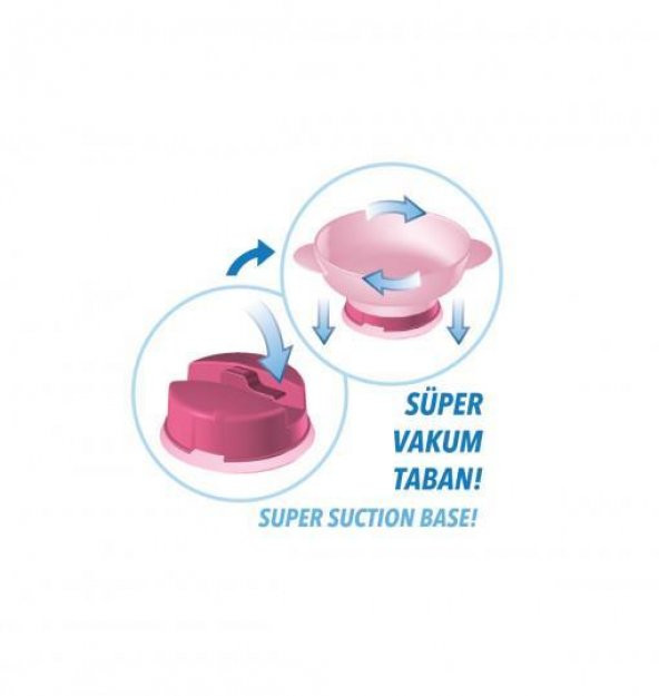 Mycey Süper Vakumlu Tabak Pembe - Resim 5