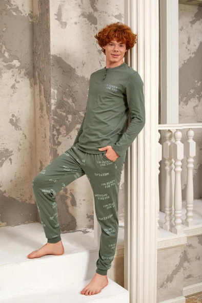 Gd Goldoremi 5355 Erkek Uzun Kollu Pijama Takımı ürün görseli 1