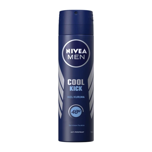 Nivea Men Cool Kick Erkek Sprey Deodorant 150 ML ürün görseli 1