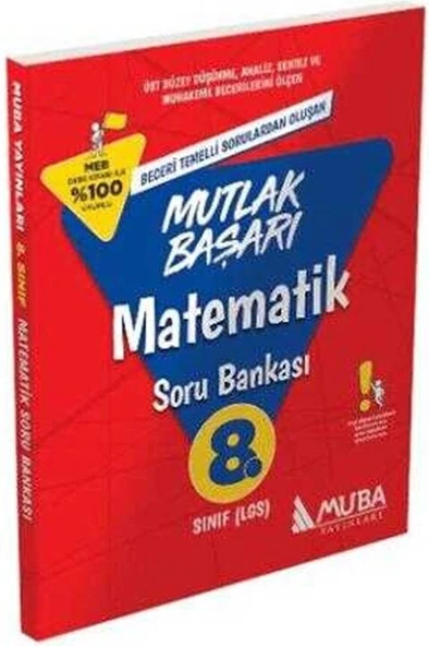 Muba Yayınları LGS 8. Sınıf Matematik Mutlak Başarı Soru Bankası ürün görseli 1