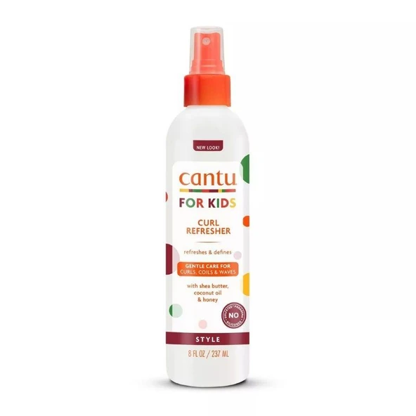 Cantu Kids Kıvrıcık ve Dalgalı Saçlı Çocuklar İçin Tazeleyici Saç Bakım Spreyi 236 mL ürün görseli 1