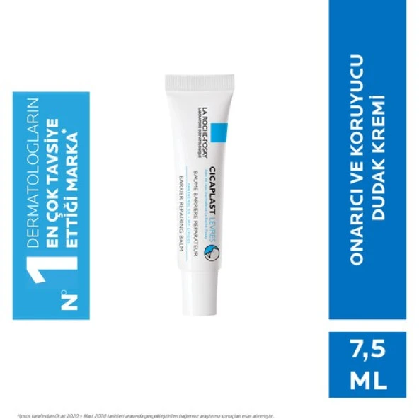 La Roche-Posay Cicaplast Levres Dudak Kremi Onarıcı&Yumuşatıcı Yıpranmış Dudaklar 7.5Ml ürün görseli 1