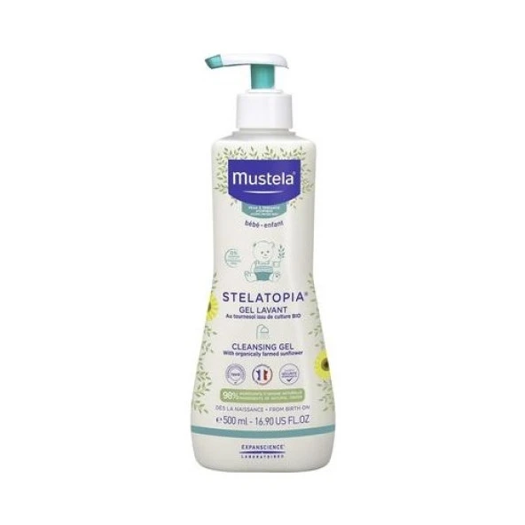 Mustela Stelatopıa Gel Lavanta Cleansıng Gel 500 ml ürün görseli 1