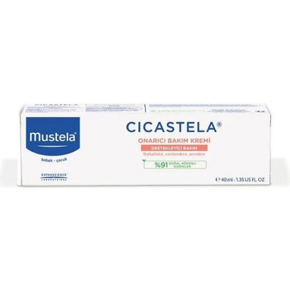 Mustela Onarıcı Bakım Kremi Cicastela Repairing Cream 40ML ürün görseli 1