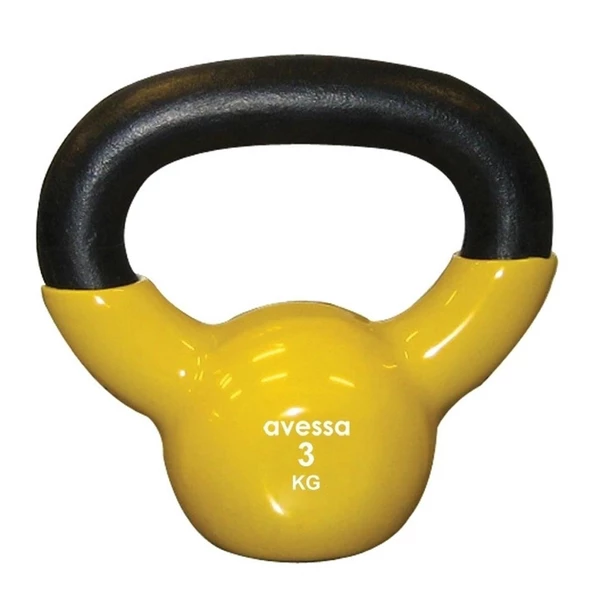 Avessa 3 kg Kettlebell Çaydanlık Dambıl ürün görseli 1