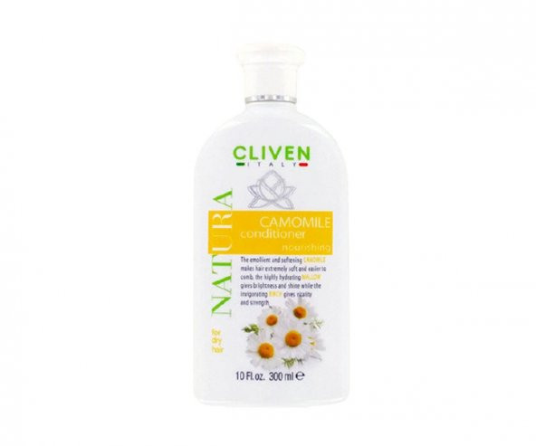 Cliven Natura Camomile Nourishing  Kuru Saçlar İçin Besleyici Saç Kremi 300 Ml ürün görseli 1