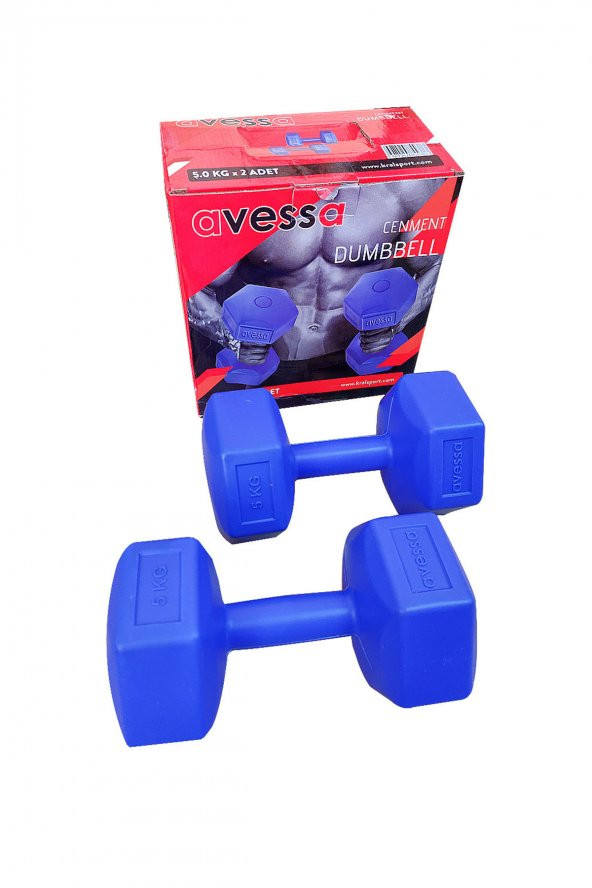 Avessa 5 kg Dambıl Set 2 Adet Toplam 10 kg ürün görseli 1