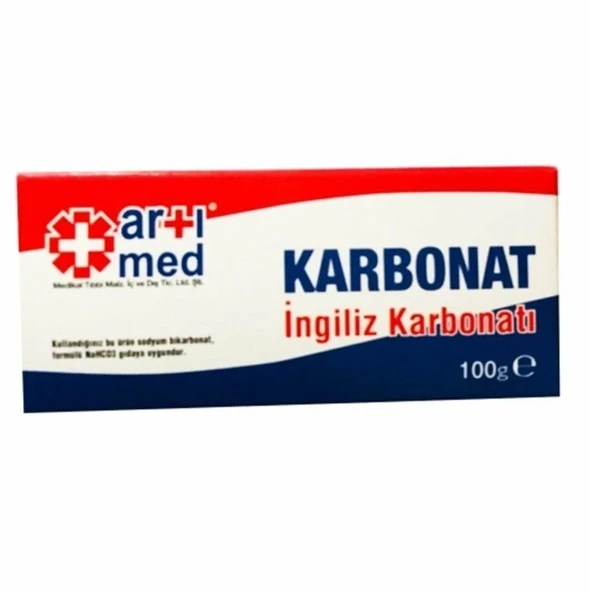 Artımed İngiliz Karbonatı 100 gr ürün görseli 1