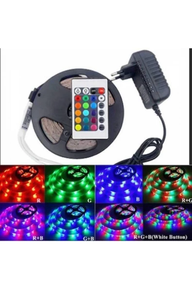 Hayal Sepeti Strip Lıght Üç Çipli Rgb Seti ürün görseli 1