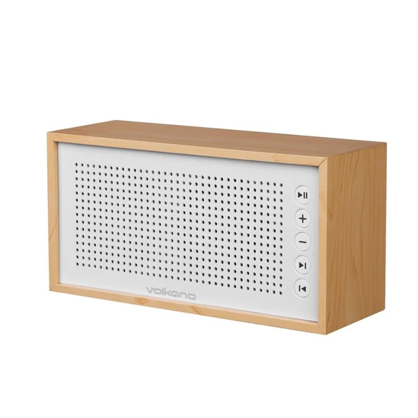 Volkano Deco Series Kablosuz Bluetooth Hoparlör Ahşap VK-3132-WD ürün görseli 1