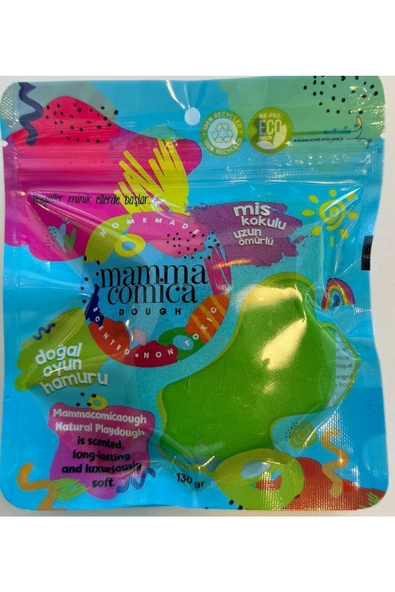 Doğal Oyun Hamuru - Eco/ Friendly Paket 130gr - Resim 7