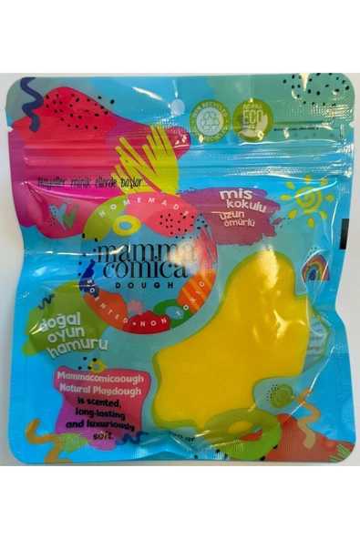 Doğal Oyun Hamuru - Eco/ Friendly Paket 130gr - Resim 10