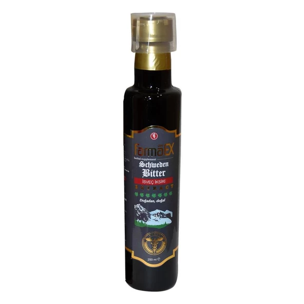 My Farmaex İsveç İksiri Şurubu Bitkisel Ekstrakt Alkolsüz 250 ML - Resim 2