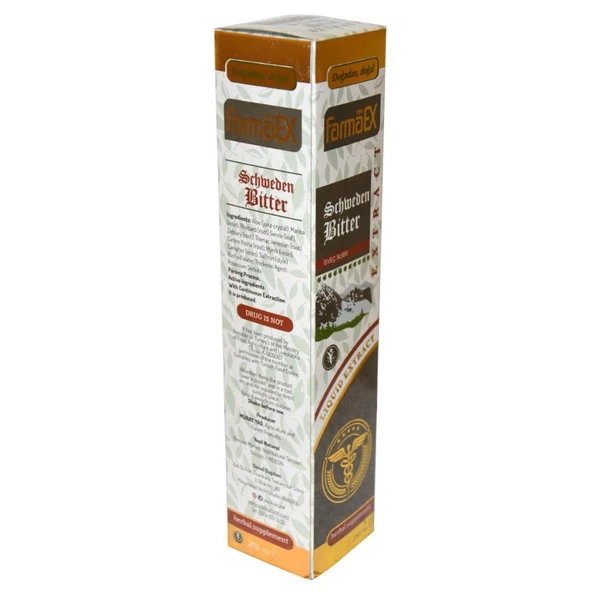 My Farmaex İsveç İksiri Şurubu Bitkisel Ekstrakt Alkolsüz 250 ML - Resim 5