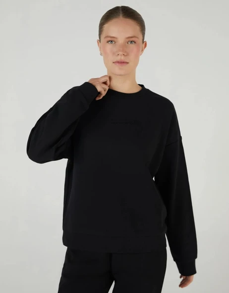 Skechers W Essential Crew Neck S242109 Sweatshirt Kadın Sweatshirt ürün görseli 1