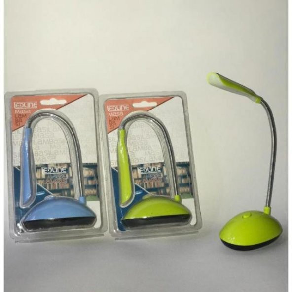 LED Ledline Masa Lambası Mavi - Resim 2