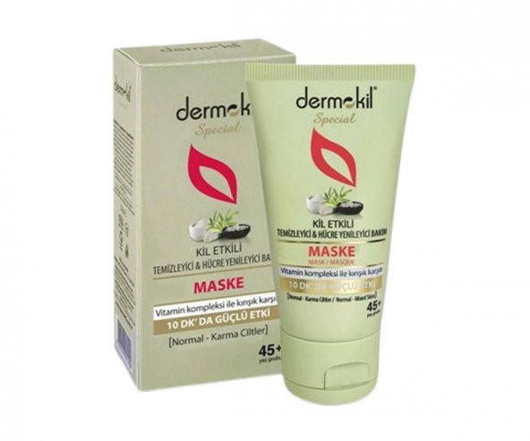 Dermokil Maske Hücre yenileyici 45+ yaş Grubu Normal Karma Ciltler 50 Ml ürün görseli 1