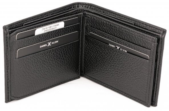 Daniel Klein Gerçek Deri Erkek Cüzdan DKW3038-01 - Resim 3