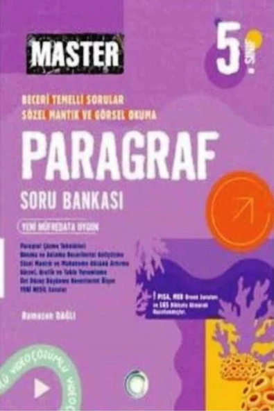 OKYANUS 5.SINIF MASTER PARAGRAF SORU BANKASI ürün görseli 1