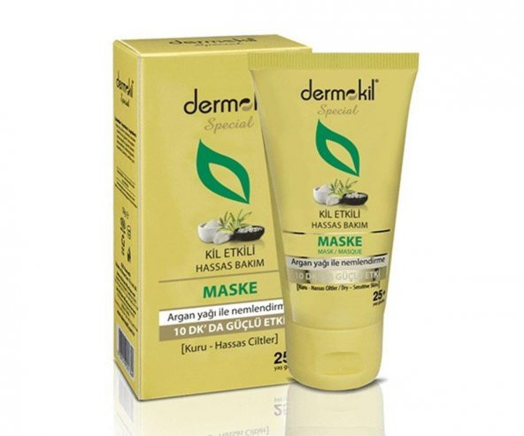 Dermokil Maske 25+Yaş 50 Ml Kuru/Hassas Ciltler ürün görseli 1
