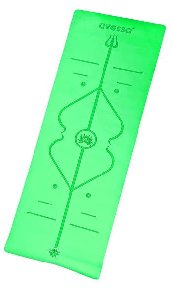 Avessa Rym-Green Kauçuk Yoga Mat Yeşil ürün görseli 1