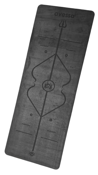 Avessa Rym-Grey Kauçuk Yoga Mat Gri ürün görseli 1