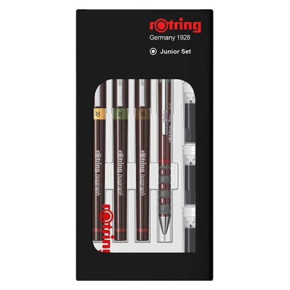 Rotring Rapido Kalemi Junior Set 3+1 0.2-0.3-0.5 MM S0699320 ürün görseli 1