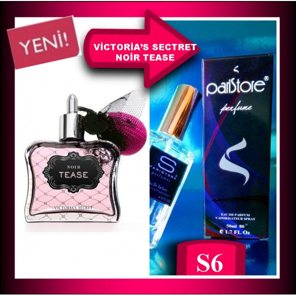 Paristore Parfüm Kadın Victoria S. Noir Tease - Resim 2