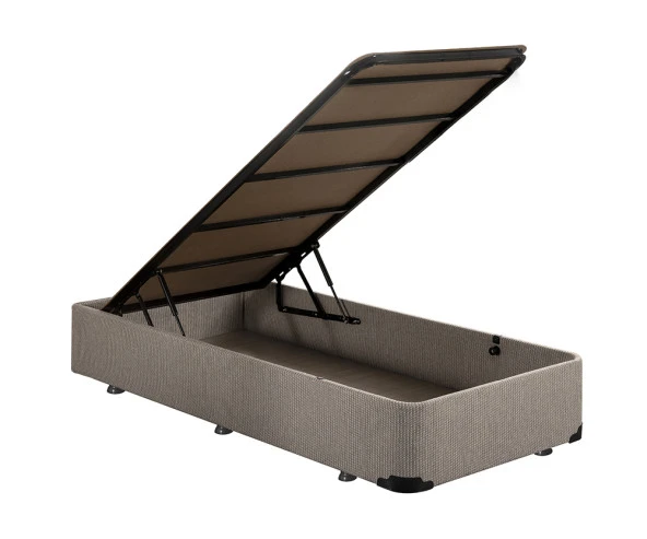 Niron Baza -  100x200 cm Tek Kişilik Sandıklı Klasik Kumaş Baza ürün görseli 1