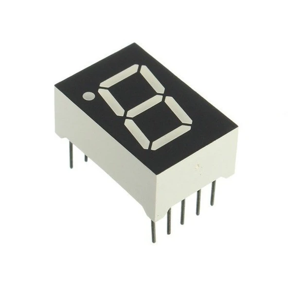 1 Adet - 1 Digit 7 Segment 14Mm Ortak Anot Display ürün görseli 1