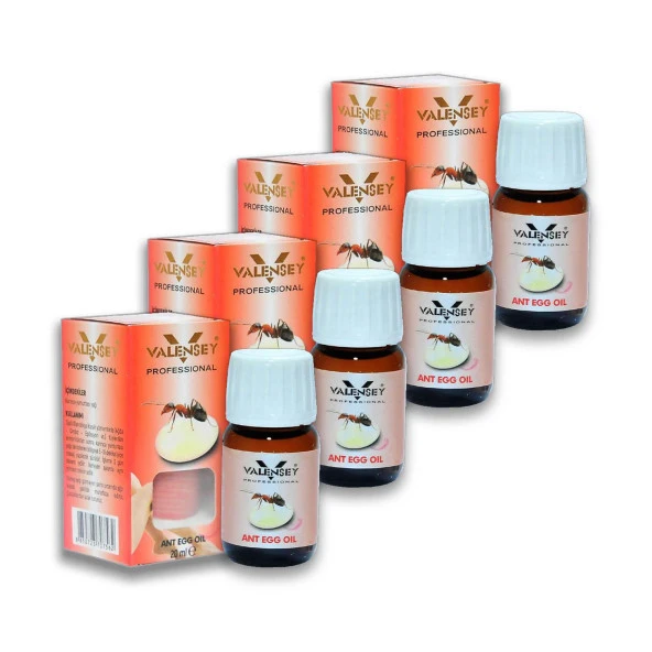 Valensey Karınca Yumurtası Yağı 20 ml x 4 Adet ürün görseli 1