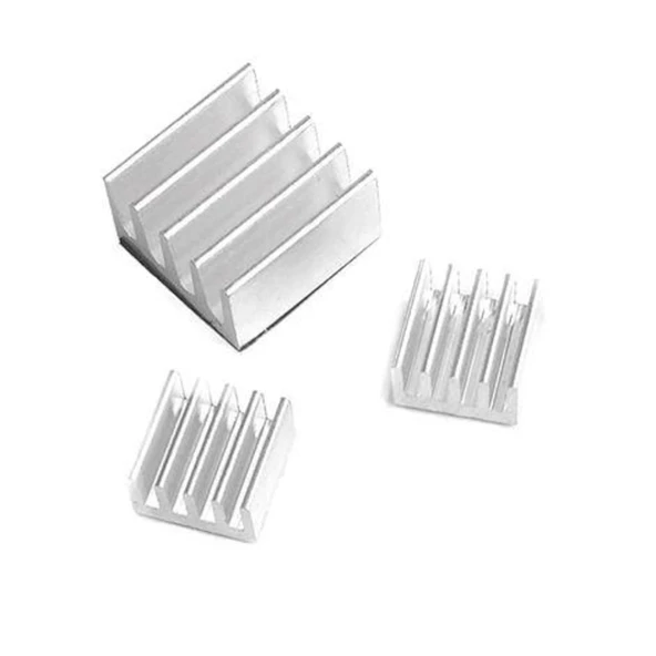 Alüminyum Soğutucu Set (Heat Sink) A4988 DRV8825 Raspberry 3 Adet ürün görseli 1