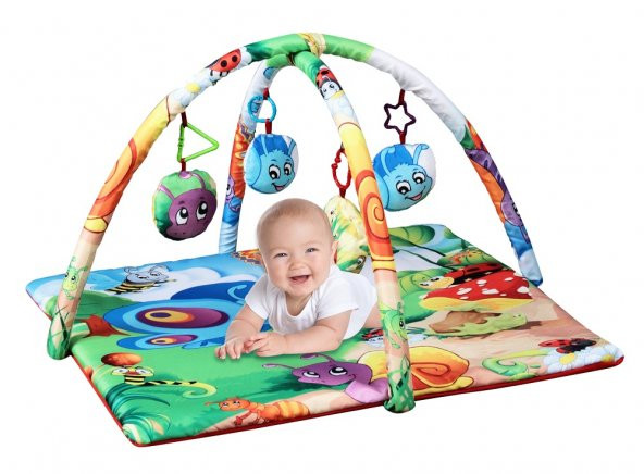Baby Marine Oyuncaklı Oyun Halısı - Oyun Minderi - Sevimli Hayvanlar ürün görseli 1
