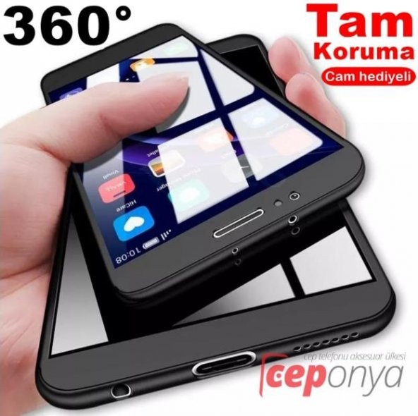 iPhone 8 Plus Kamera Korumalı Kaliteli 360 Tam Koruma Kılıf ürün görseli 1