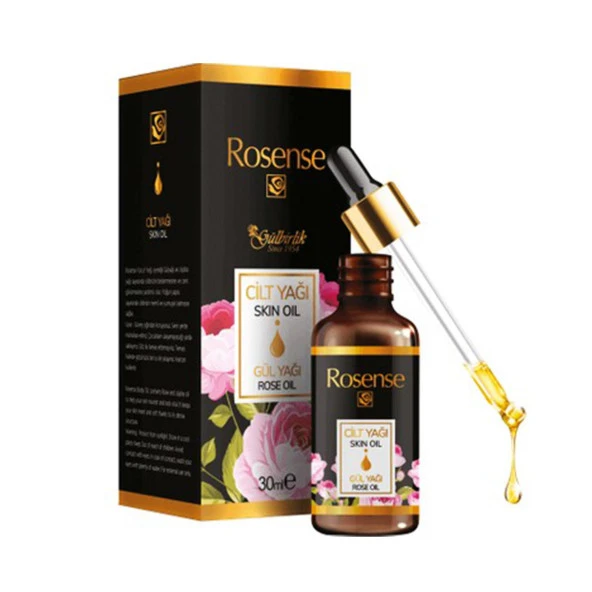 Rosense Gül Yağı Cilt Bakım Yağı 30 ml - Resim 2