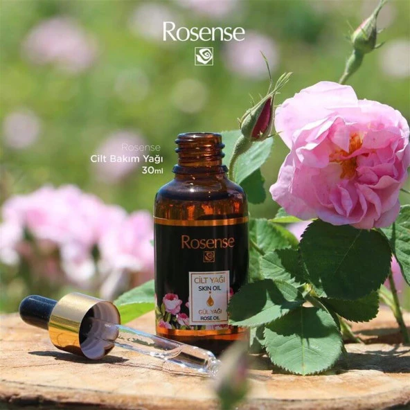 Rosense Gül Yağı Cilt Bakım Yağı 30 ml - Resim 3